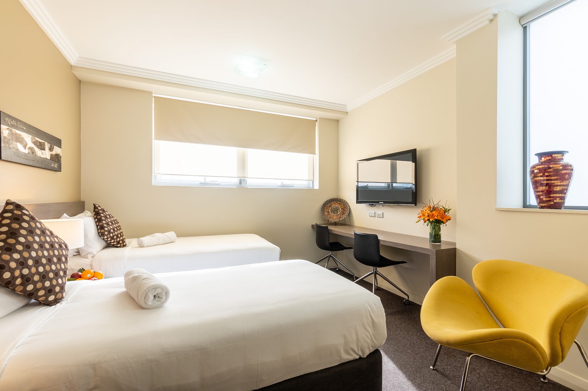 Standard room with 2 single beds at BW Plus Camperdown Suites